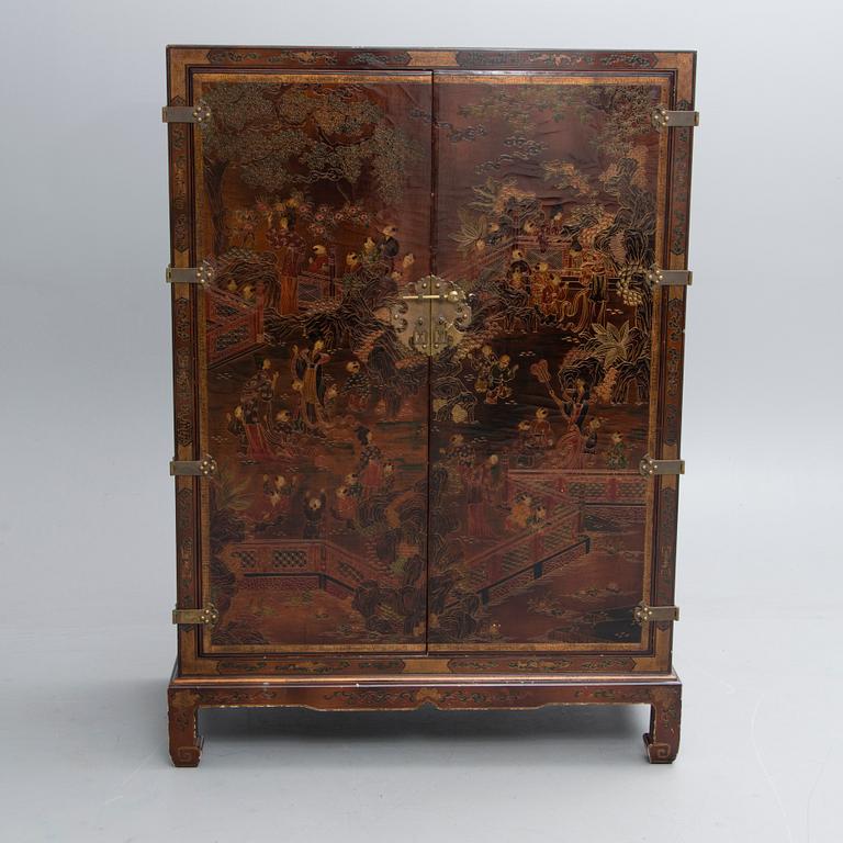 A late 20th century Chinese cabinet / TV cabinet.