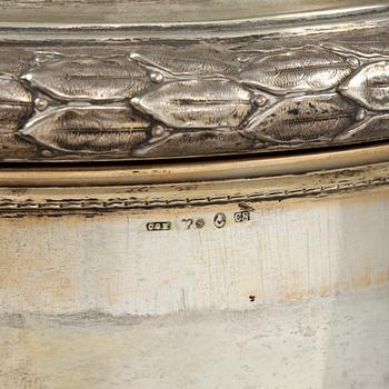 STOP, silver, barockstil, C G Hallberg, Stockholm 1929. Vikt c:a 930 g.