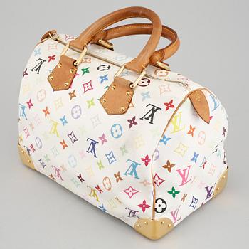 A 'Speedy 30' handbag from Louis Vuitton.