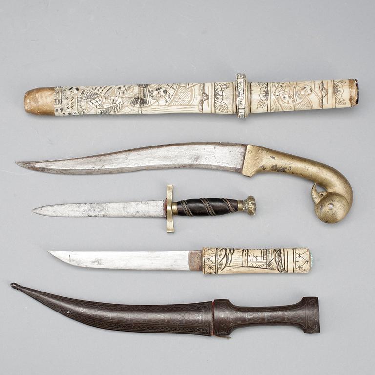 DOLKAR, 5st, orientaliska, 18/1900-tal.