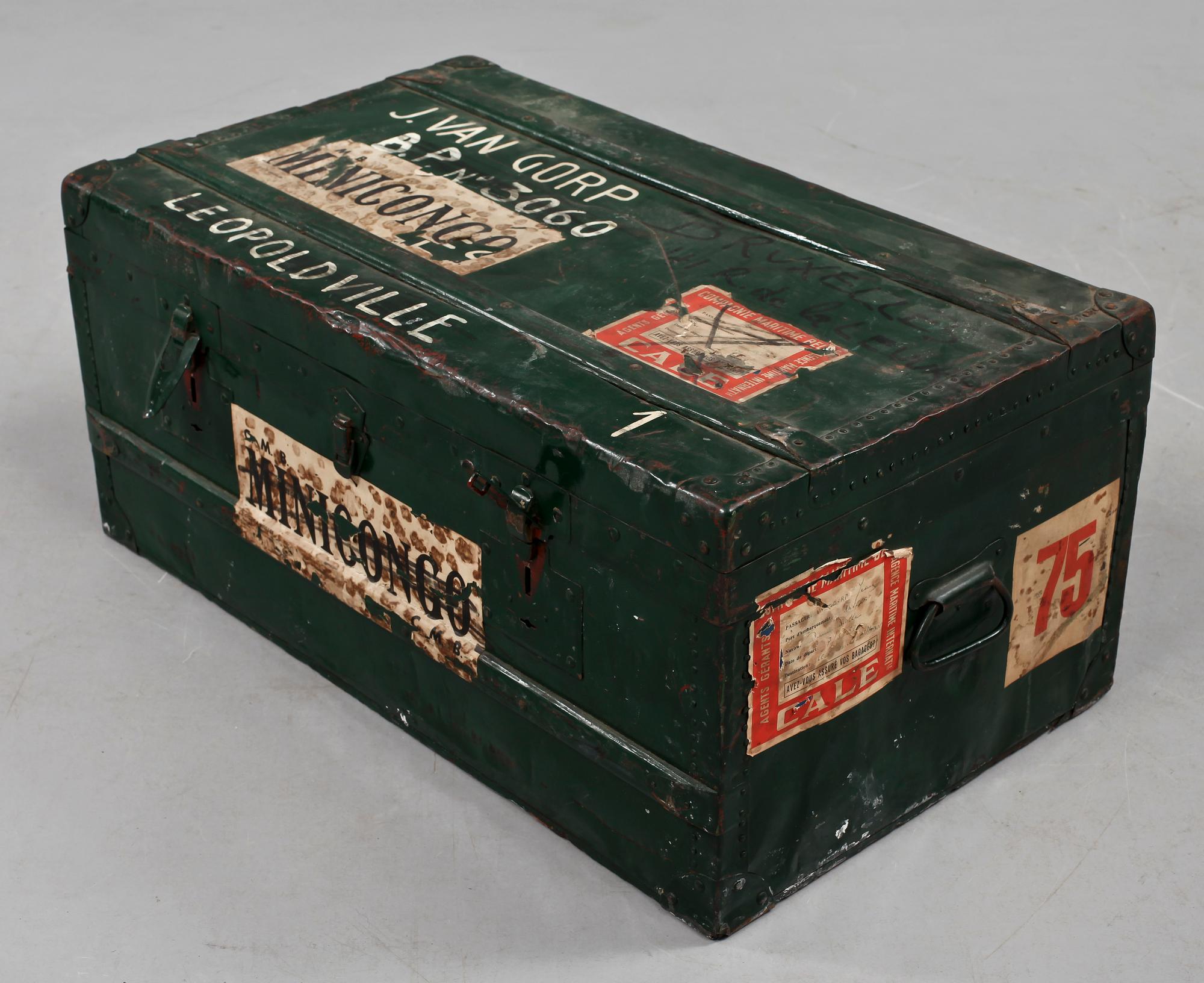 KOFFERT, Belgien, 1900-talets första hälft.