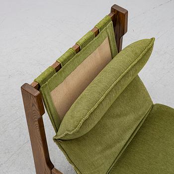 Armchairs, a pair, 1970s.