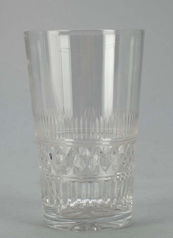 GLASSERVIS, 75 delar, Baccarat, 1900-tal.