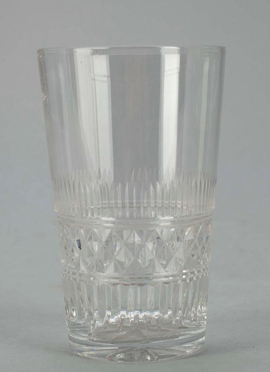 GLASSERVIS, 75 delar, Baccarat, 1900-tal.