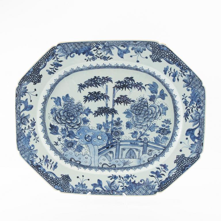 Serving dish China Qianlong (1736-95) porcelain.