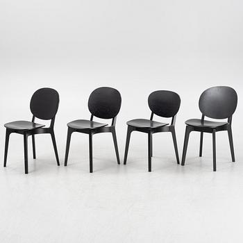 Claesson Koivisto Rune, a set of four 'Olive' chairs, Swedese.