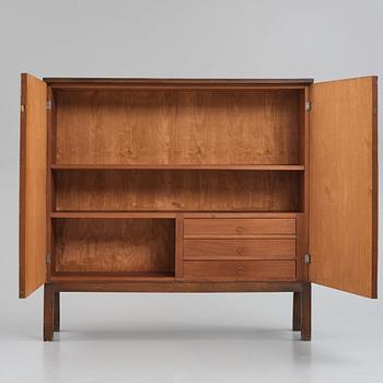 Otto Schulz, a Swedish Modern Zodiac patterned cabinet for Boet, Gothenburg, 1930-1940s.