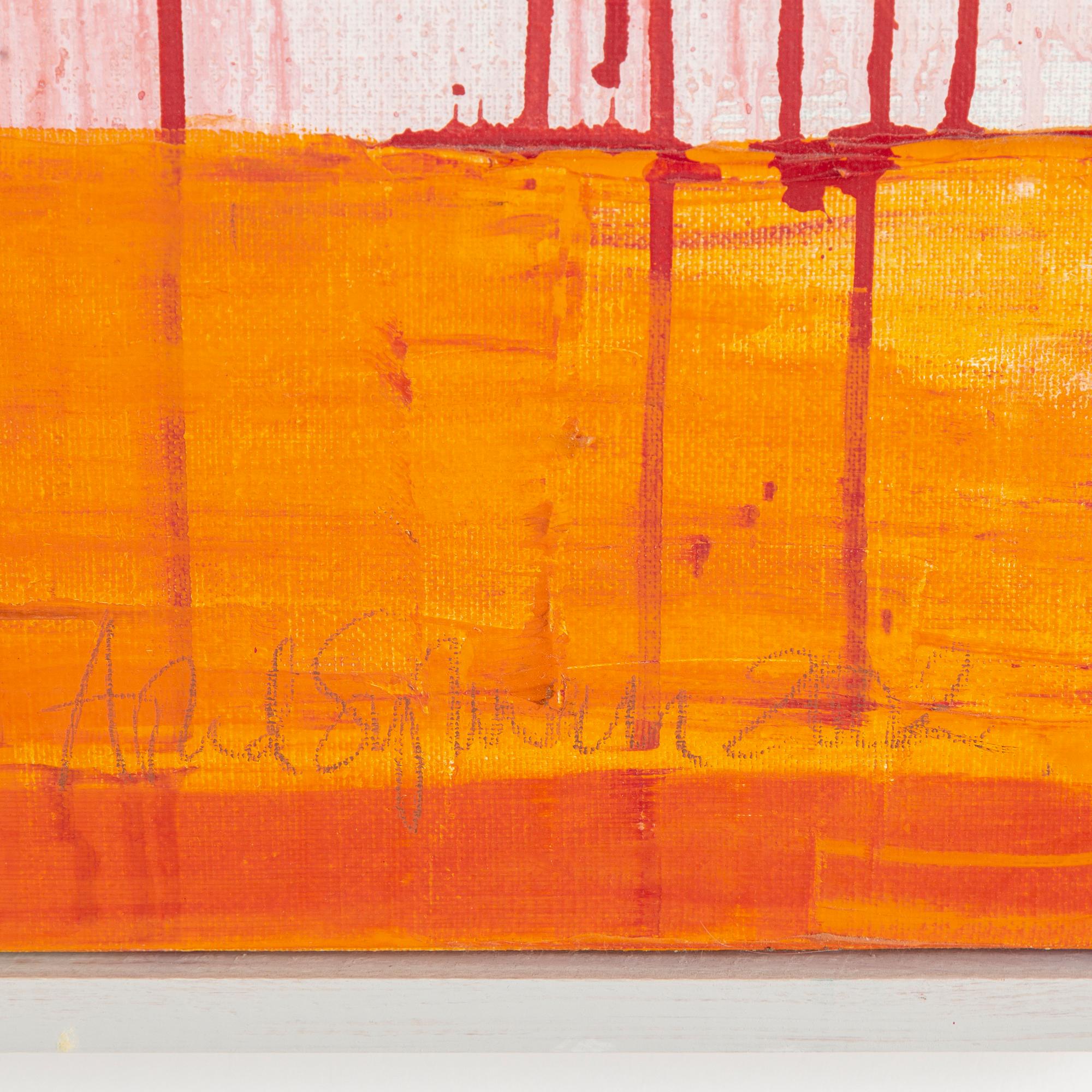 ASTRID SYLWAN, oil on canvas, signed and dated 2002.