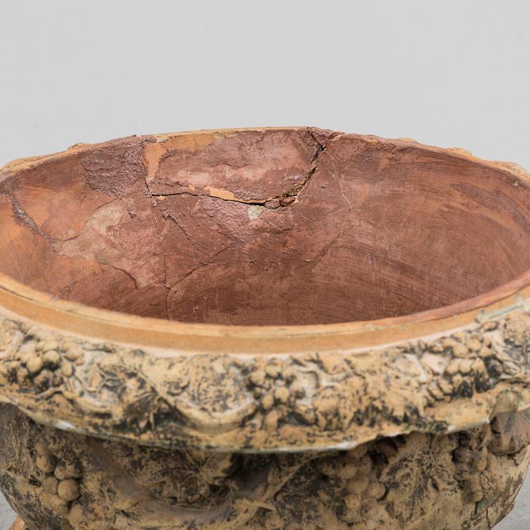 TRÄDGÅRDSURNA, terrakotta, 1900-talets början.