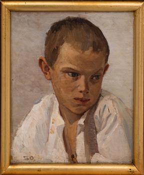 SIGURD OLRIK, oil on canvas, signed.