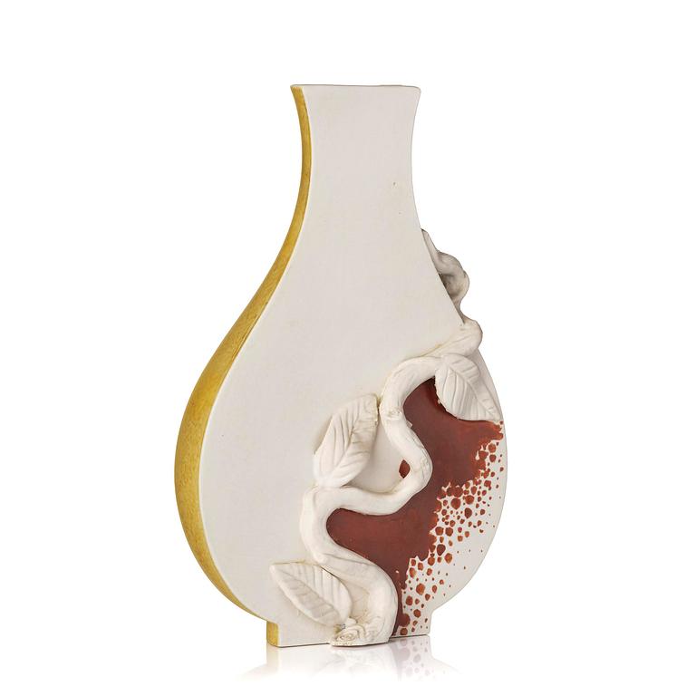 Wilhelm Kåge, a "Surrea" stoneware vase, Gustavsberg, 1940s.