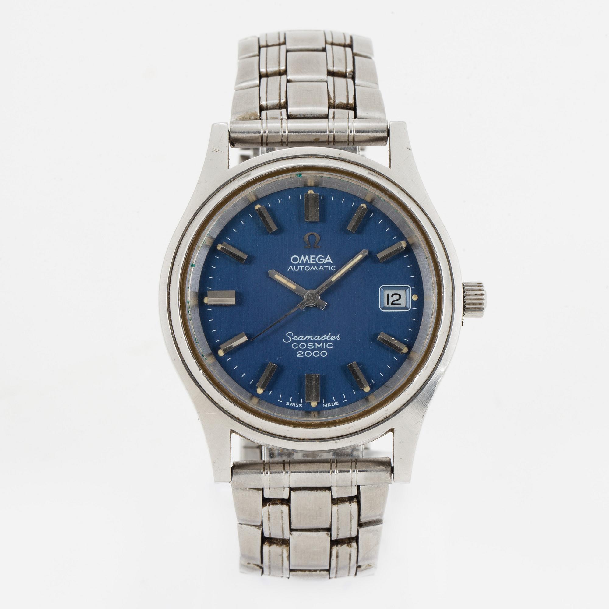 OMEGA, Seamaster Cosmic 2000, wristwatch, 38 mm.