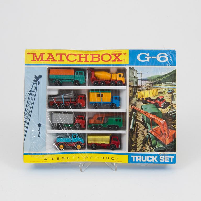 A Matchbox "G-6 Truck Set", England, 1960/70s.