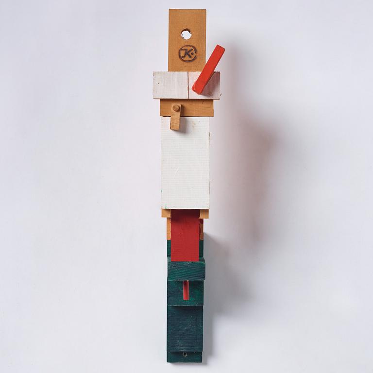 John Kandell, a 'Kasper' object/ cabinet, ed. 12/50, Källemo, Sweden post 1989.