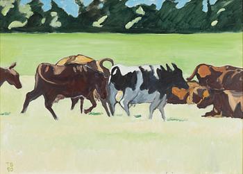 Torsten Bergmark, Grazing Cows.