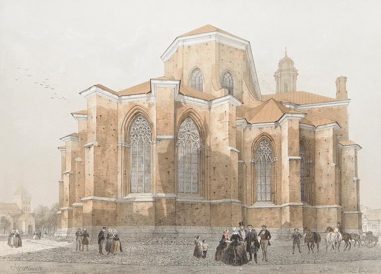 CARL-JOHAN BILLMARK, 4 st, gravyrer/litografier, tyckt signatur,