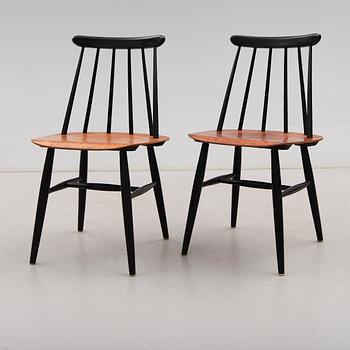 STOLAR, 1 par, "Fanett", Ilmari Tapiovaara, Edsbyverken, 1900-talets mitt.