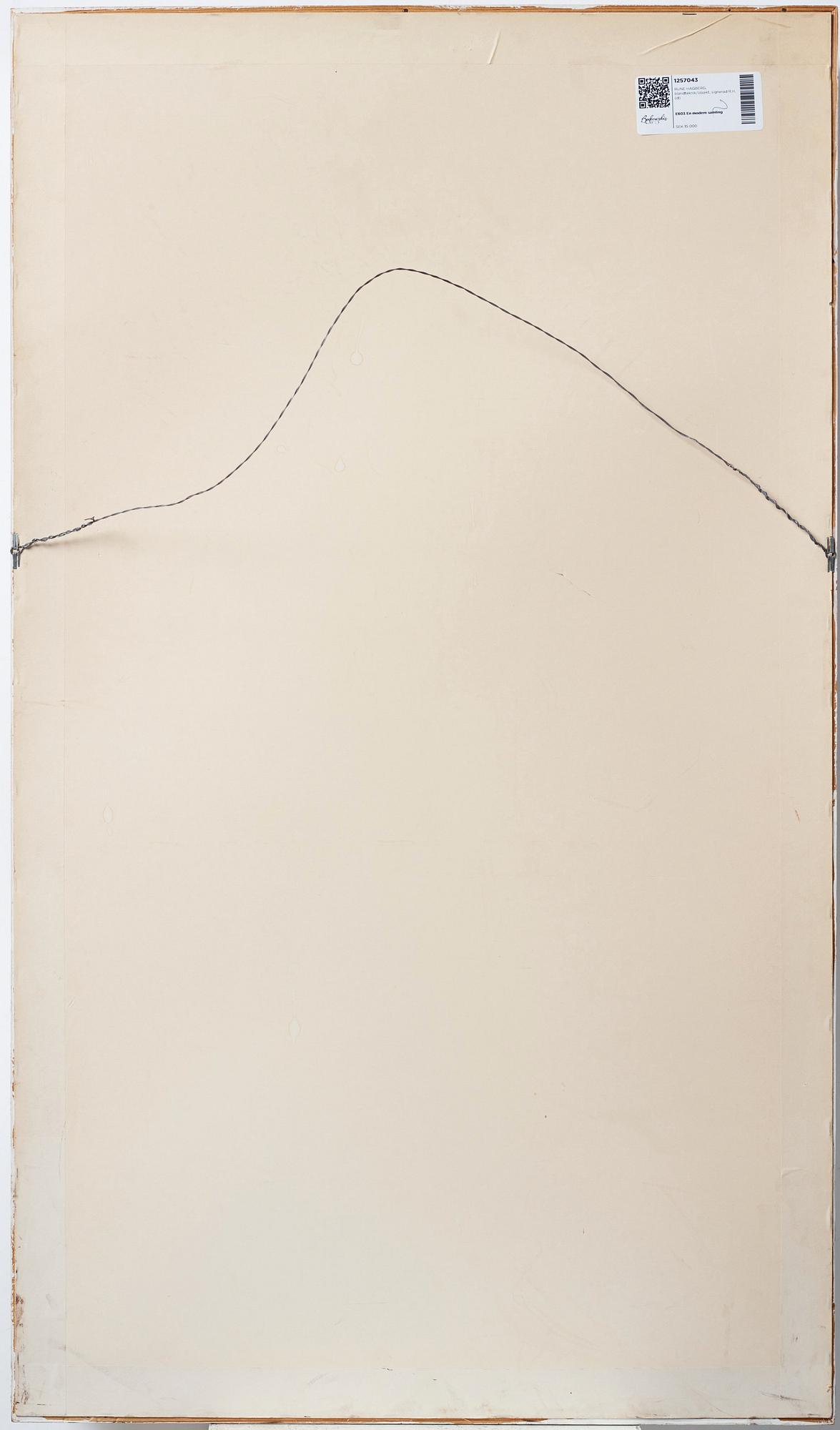 RUNE HAGBERG, blandteknik/objekt, signerad R.H.