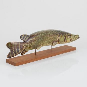 Sven Wejsfelt, figurine/sculpture, stoneware, signed in the clay S W. Gustavsberg, late 20th century.