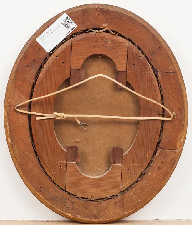 OKÄND KONSTNÄR, olja på duk.