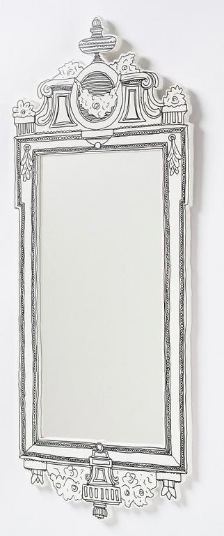 Eric Ericson, a "Gustaviansk" mirror for Firma Svenskt Tenn, Sweden post 2000.