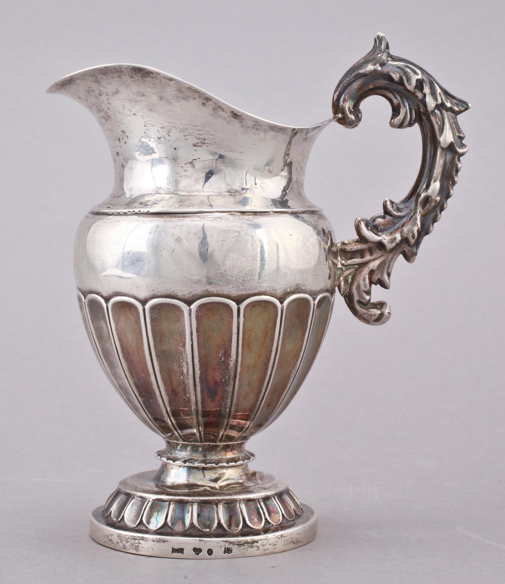 KANNA samt SKED, silver 1700/1800-tal, vikt 227 g.