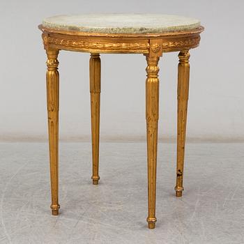 An early 20th century gustavian style table.