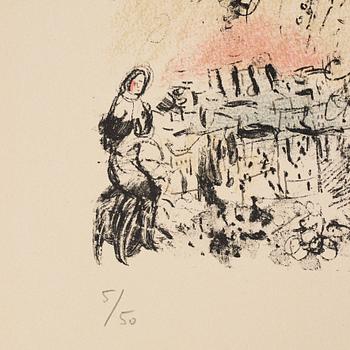Marc Chagall, "Le Bouquet de Paris".