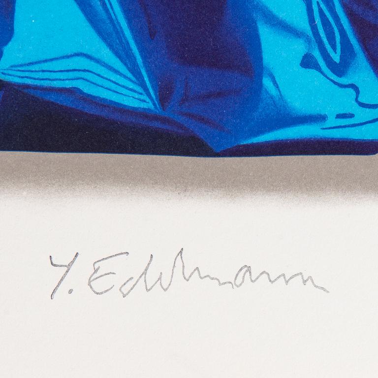 Yrjö Edelmann, lithograph in colours, 2001, signed EA LXXXII/C.