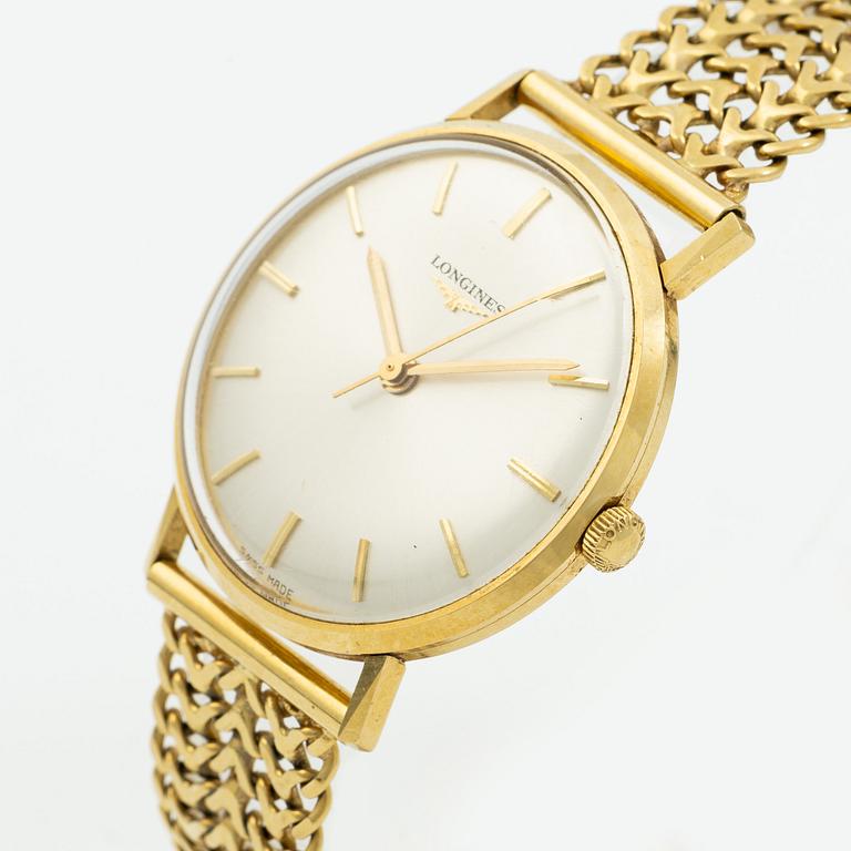 Longines, wristwatch, 33 mm.