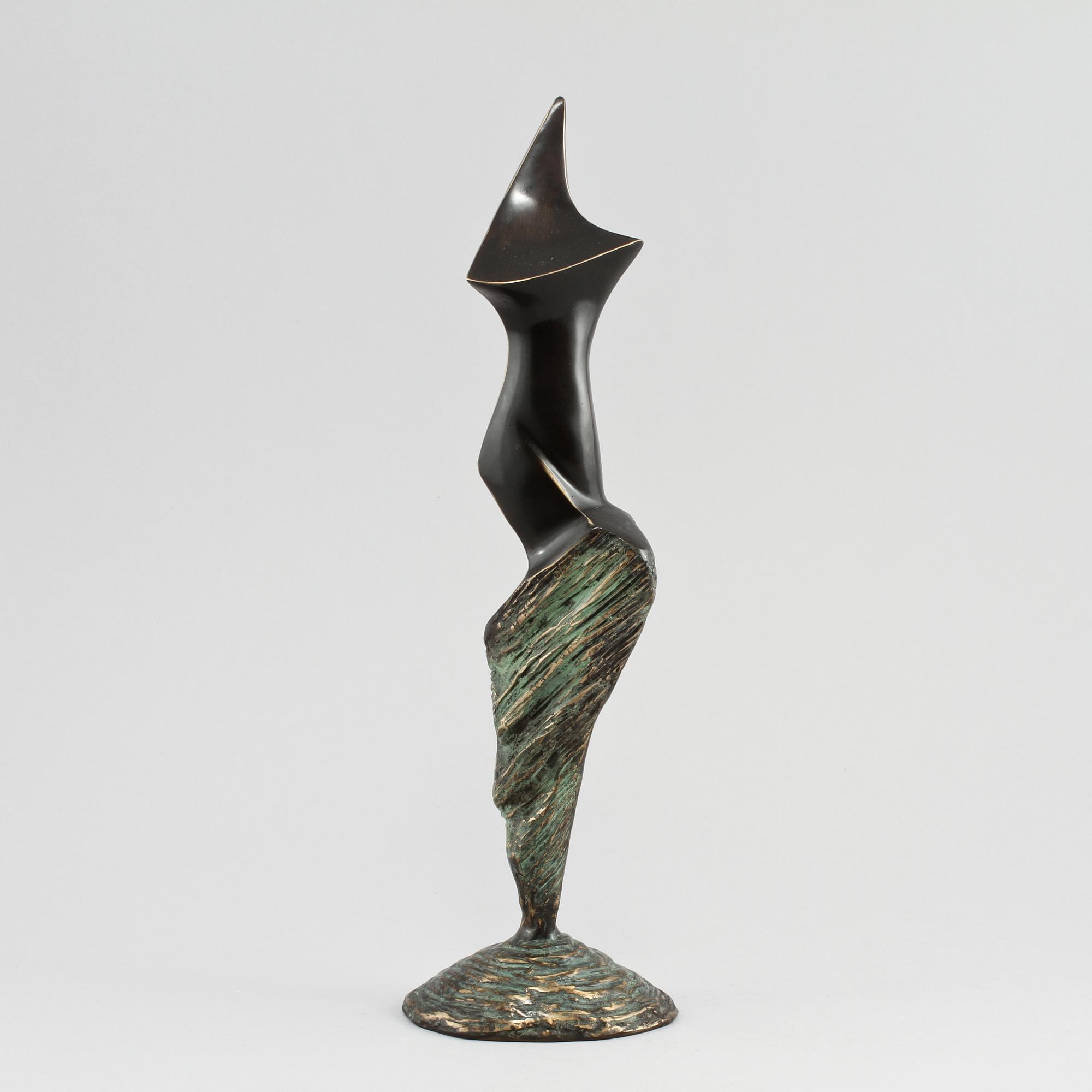 STAN WYS, skulptur, brons, signerad, daterad 2008 och numrerad 1/8.