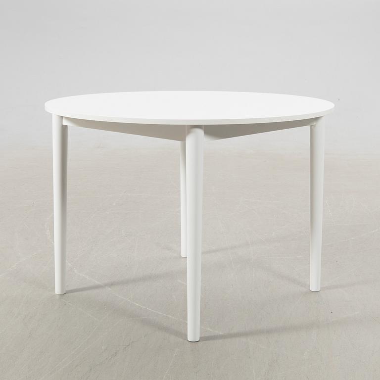 Bengt & Biritt-Marie Troedsson, dining group 5 pieces, "Runda & Deni" 2020s, manufactured by Troeds in Bjärnum.