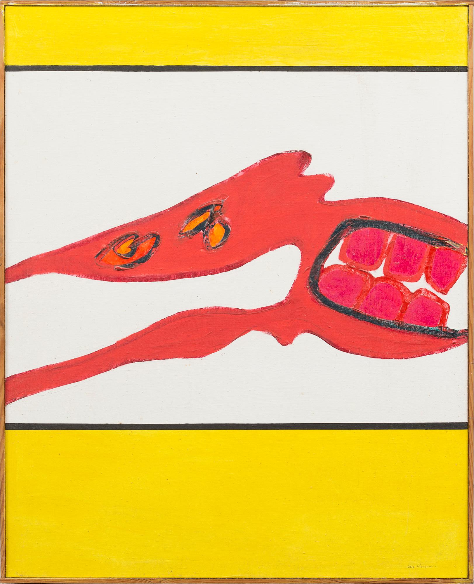 CARL MAGNUS, oil on canvas, signed and dated -66.