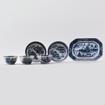 SERVISPORSLIN, 6 delar, Kina, Qianlong (1736-1795).
