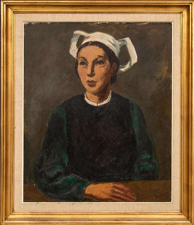 Bo Beskow, Bo Beskow, oil on panel, signed, dated -32.