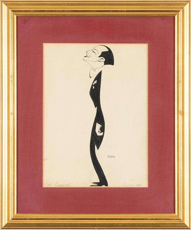 Einar Nerman, "Noel Coward" (1899-1973).