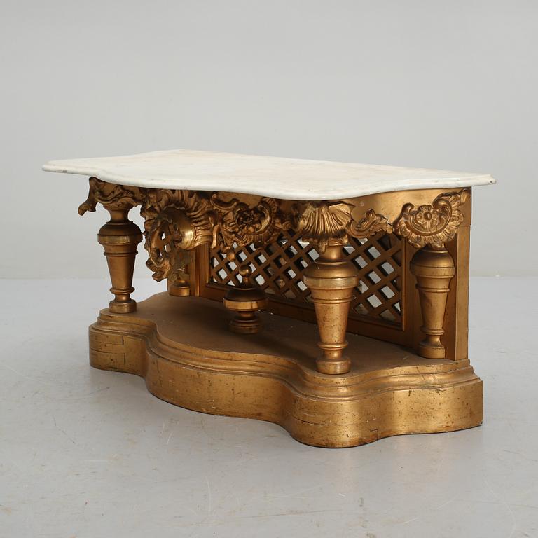 KONSOLBORD, nyrokoko, 1800-talets slut.