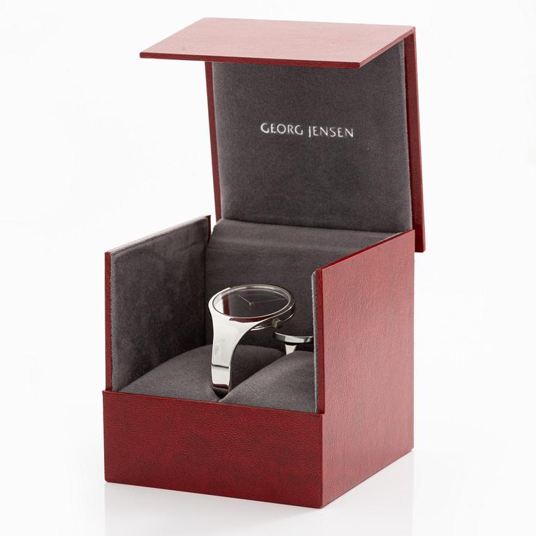 Georg Jensen, Vivianna, design Torun Bülow, wristwatch, 33 mm.