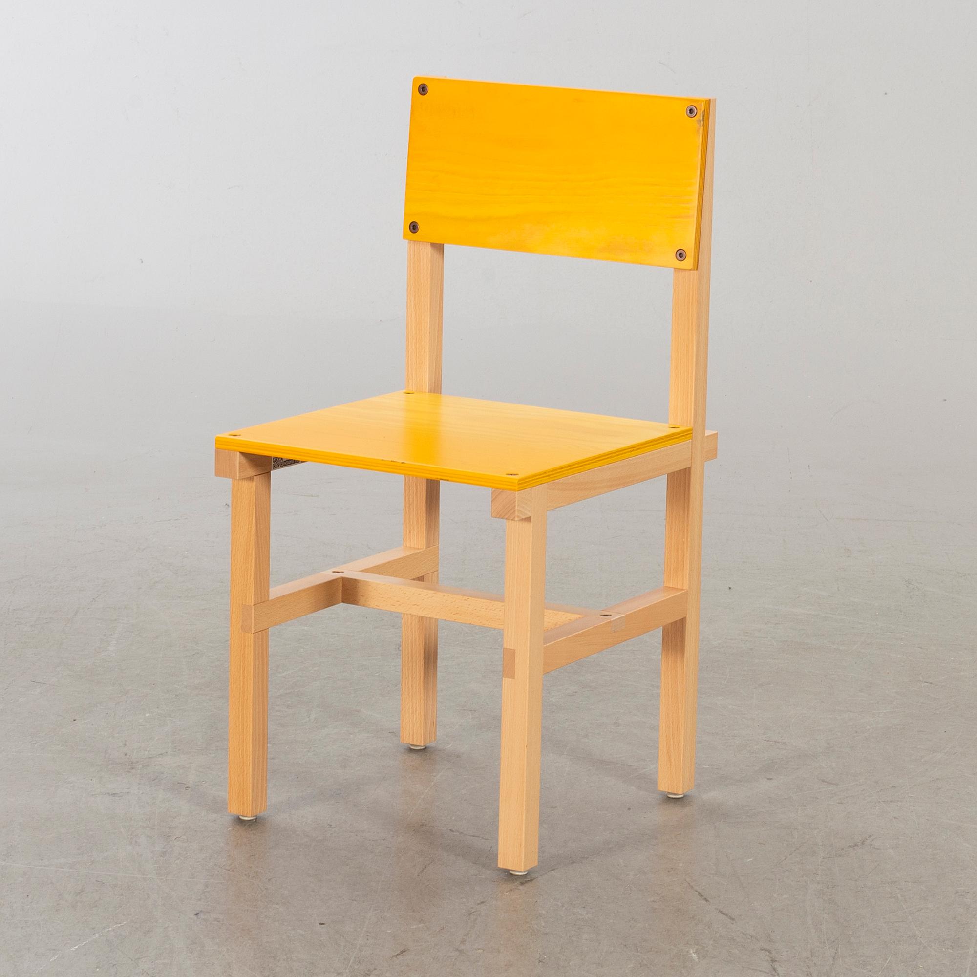 FREDRIK PAULSEN, "Röhsska"Designbaren, chair, Blå Station 2020, Chair 81/102.
