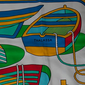 SCARF, siden "Thalassa", design P. Pèron, Hermès, Paris.