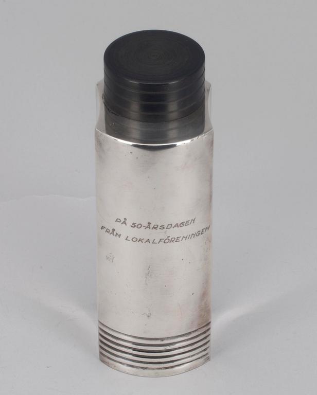 SHAKER, nysilver, bakelit, Folke Arström, GAB.