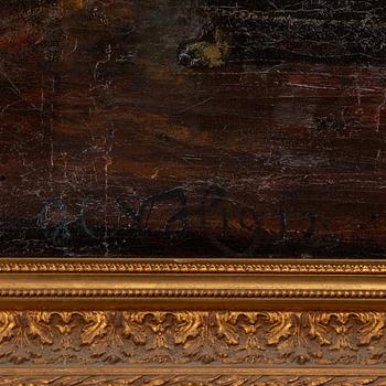 Hans Nikolaj Hansen, Skulptur vid skrivbordet.