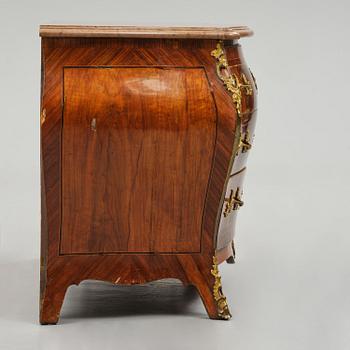 A Swedish Rococo commode attributed to P. Gyllenberg (master in Stockholm 1767-85).