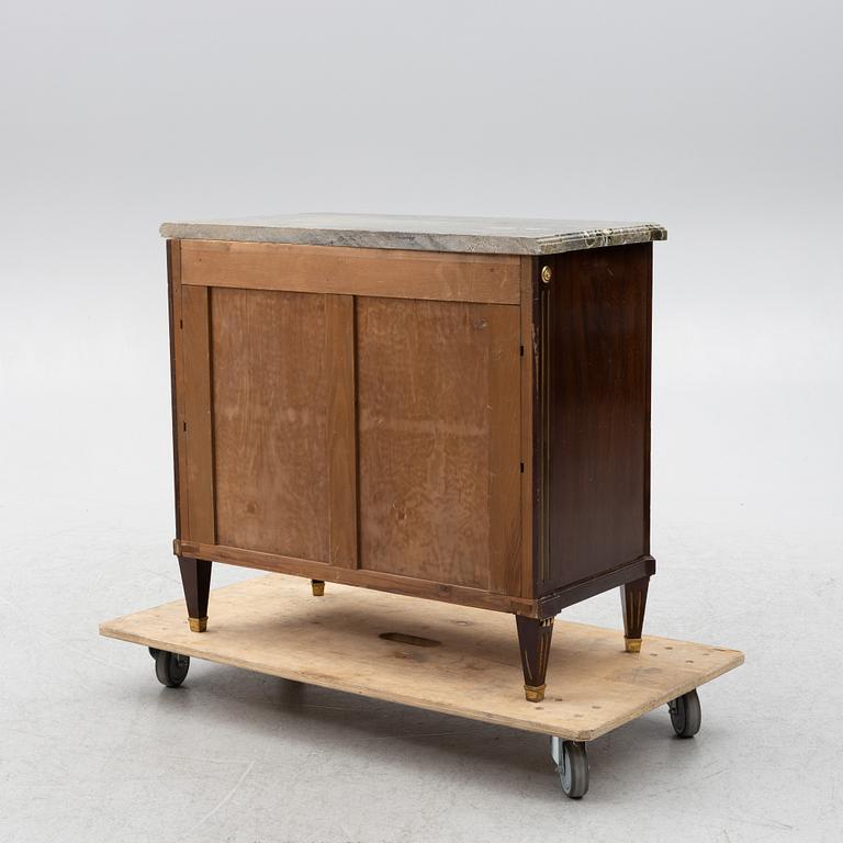 A Gustavian style chest of drawers, first half of the 20th Century.