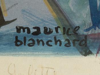 Maurice Blanchard, "Montmartre".