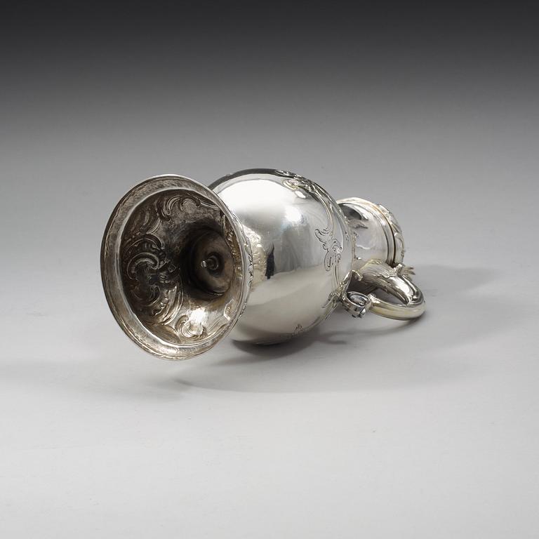 VINKANNA, av David Thomas Hell, Hamburg (verksam 1772-1008). Rokoko.