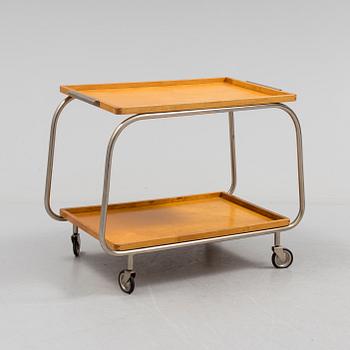 A 1940s serving trolley.