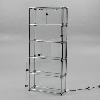 Display cabinet, USM Haller, 2000s.