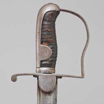SABEL, m/1831, Sverige.