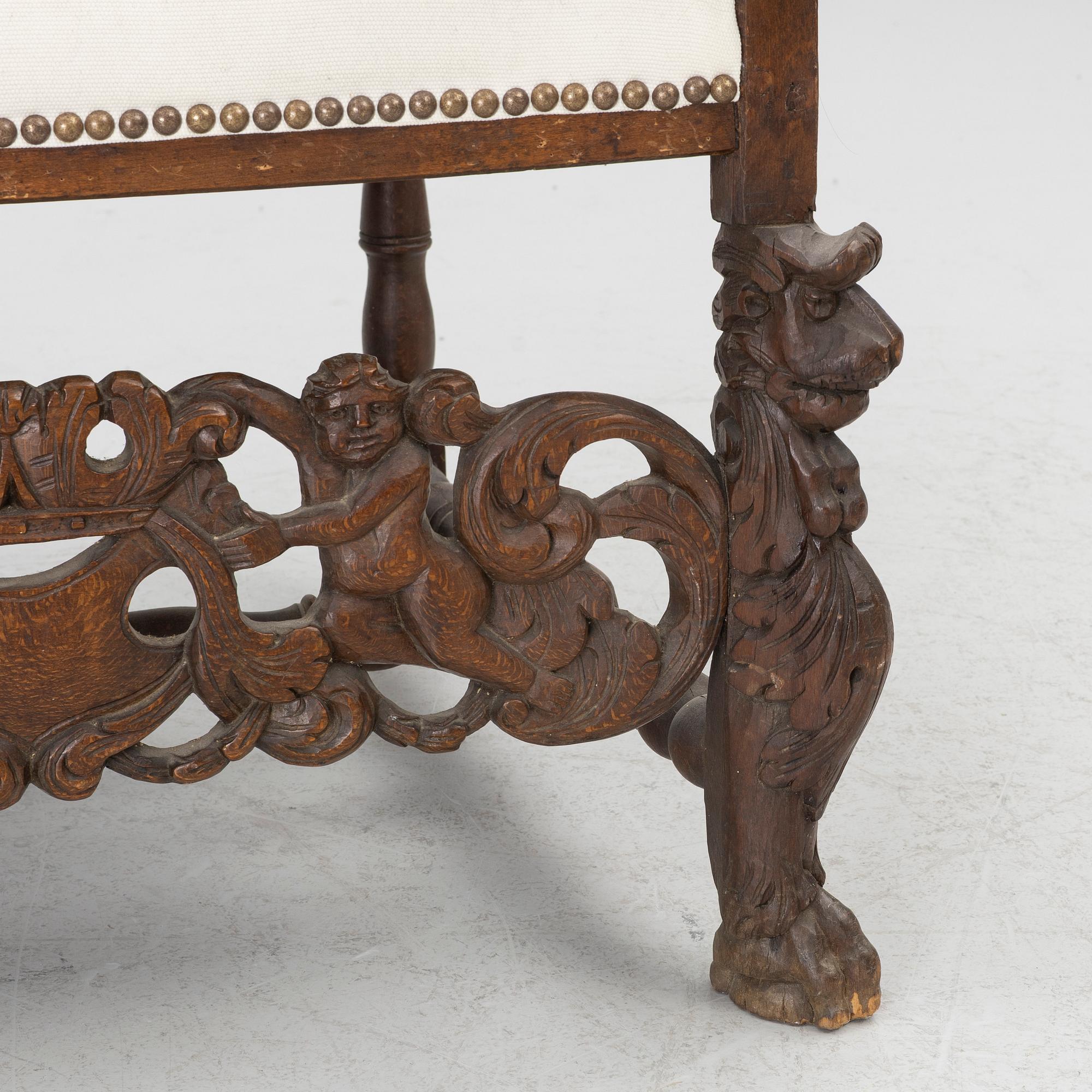 Armchair, Baroque, 18th century.